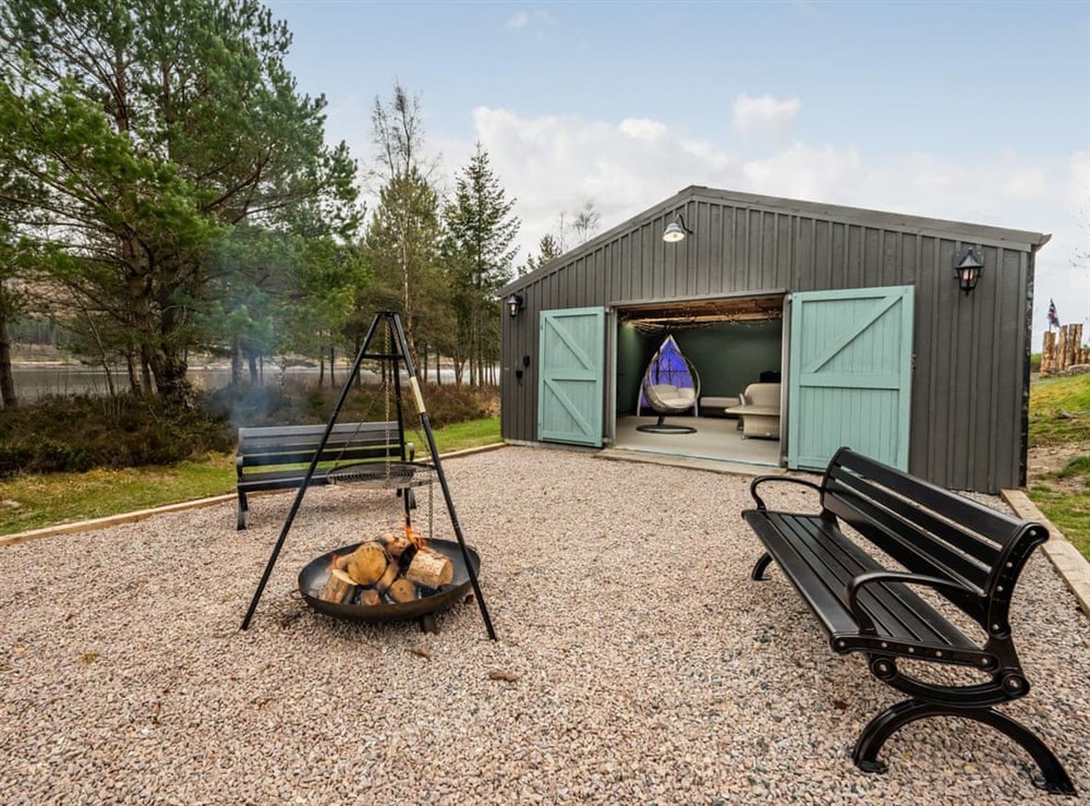 Outdoor area at Rudh Na Magach in Kinloch Laggan, Inverness-Shire