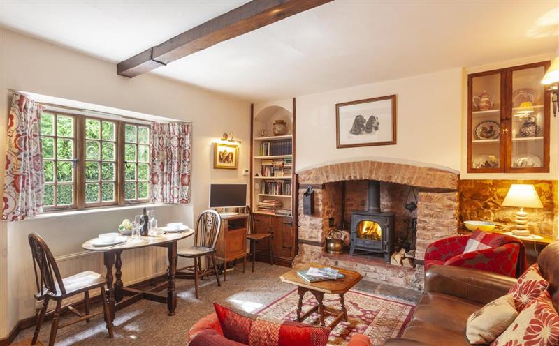 This is the living room at Ruffles Cottage, Dunster