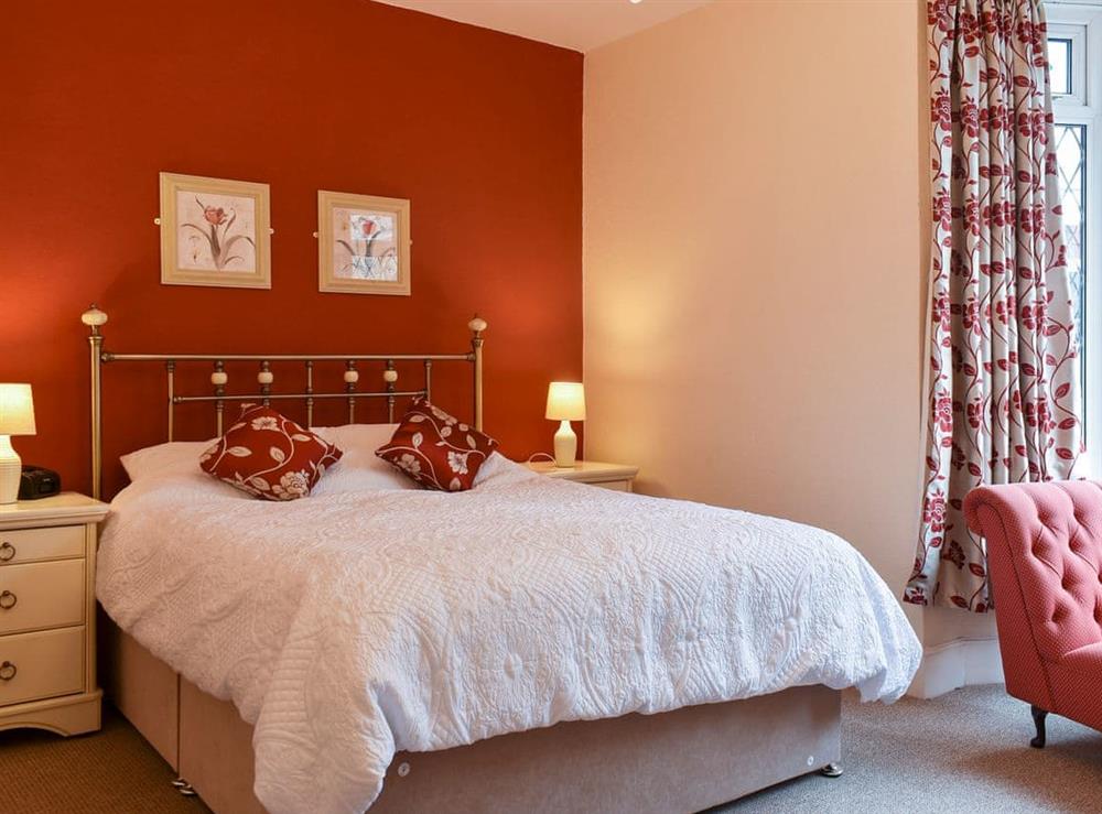 Double bedroom at Ruffles in Whitby, North Yorkshire