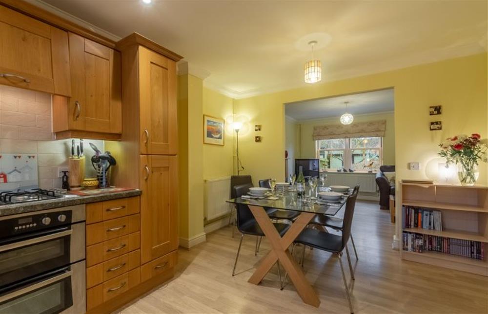 Ground floor: Kitchen and dining area at Rufus Cottage, Dersingham near Kings Lynn