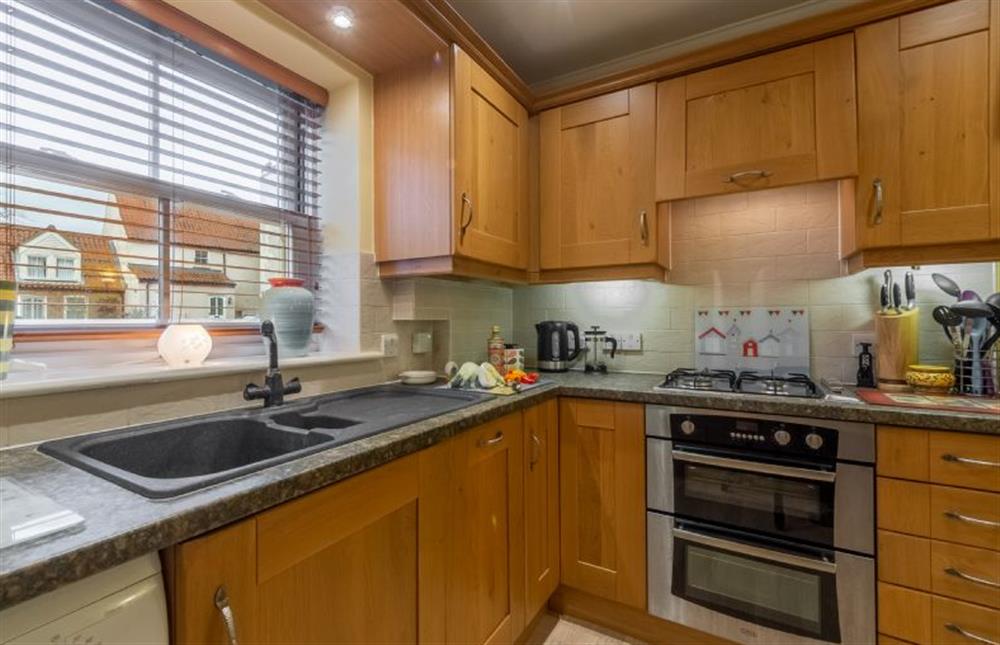 Ground floor: Well-equipped kitchen at Rufus Cottage, Dersingham near Kings Lynn