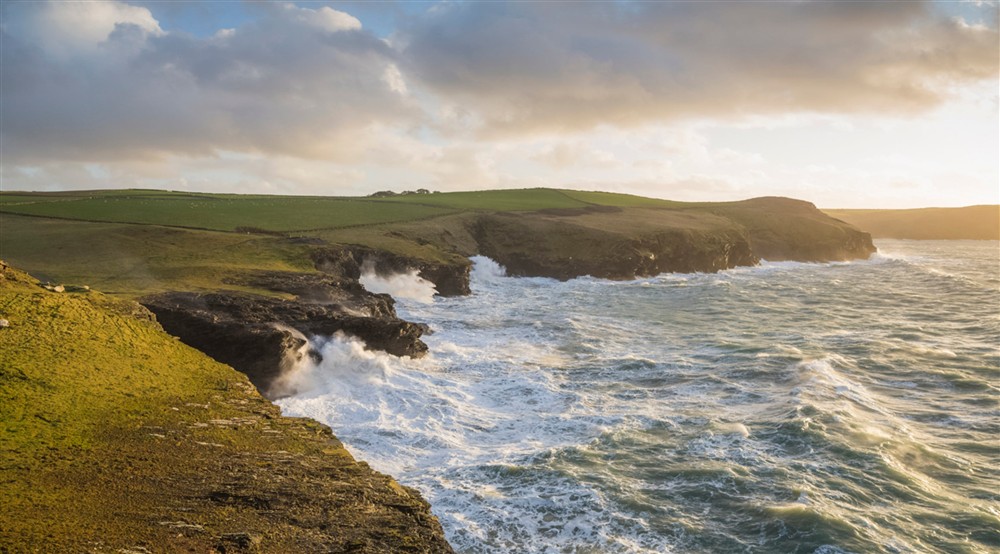 The surrounding are at Rumps in Port Quin, Cornwall