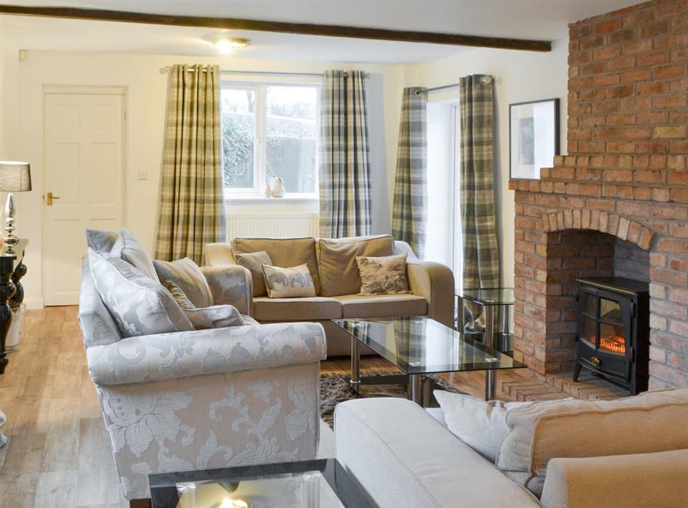 Welcoming living room at Runhead Forge in Ryton, near Newcastle upon Tyne, County Durham, Tyne and Wear