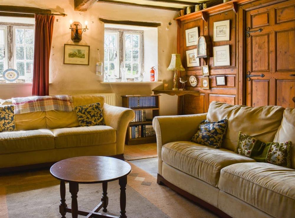 Living room at Rushgill House in Skelton, near Penrith, Cumbria
