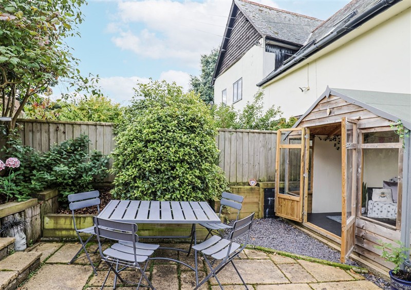 The garden in Rushmoor Cottage at Rushmoor Cottage, Colaton Raleigh