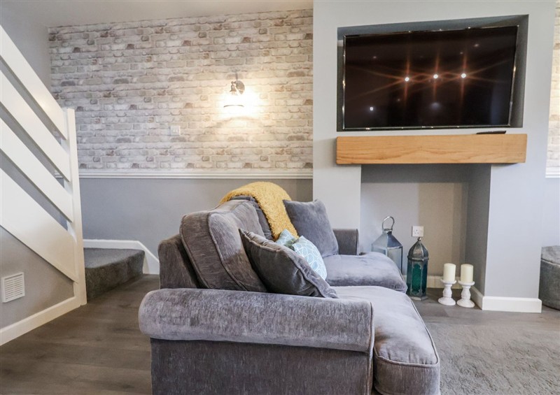 The living room at Rushmoor Cottage, Colaton Raleigh