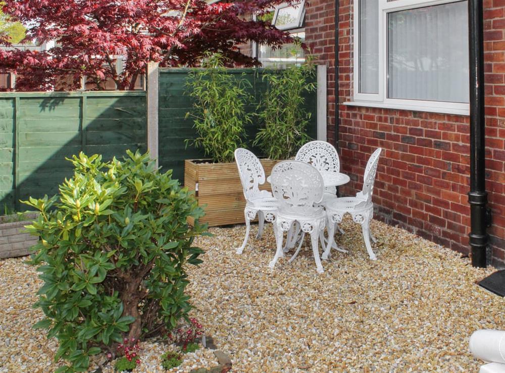 Outdoor area at Ruskin in Sandbach, Cheshire