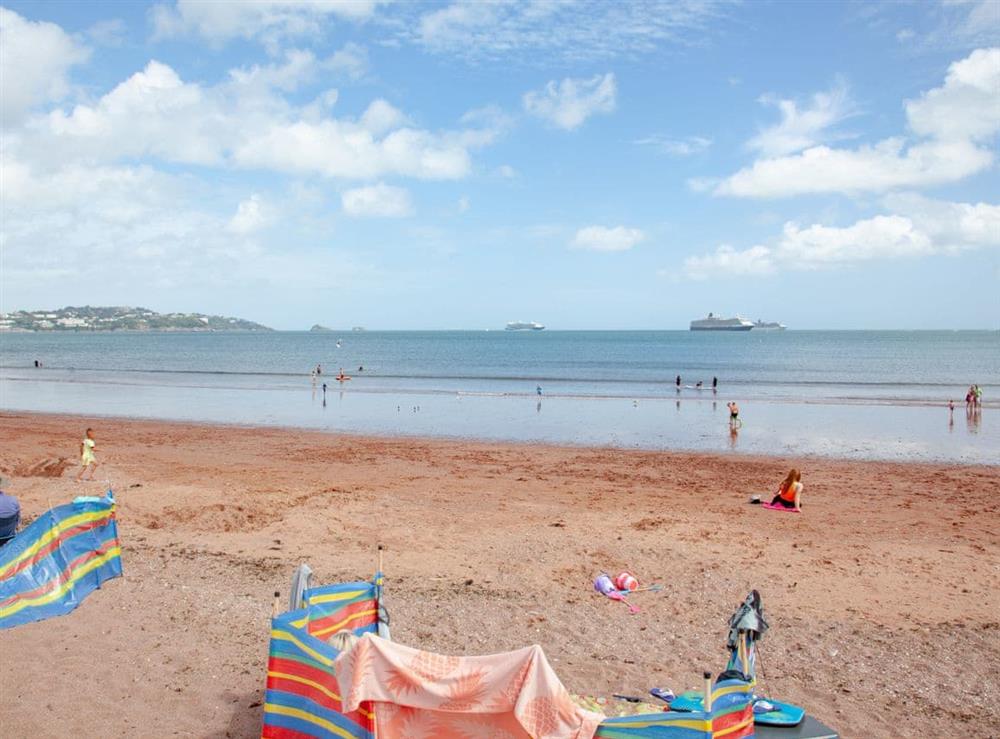 Local beach (photo 2) at Russell House in Paignton, Devon
