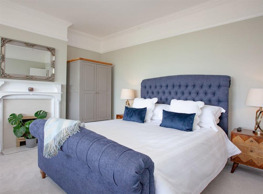 Master bedroom at Russell House in Paignton, Devon
