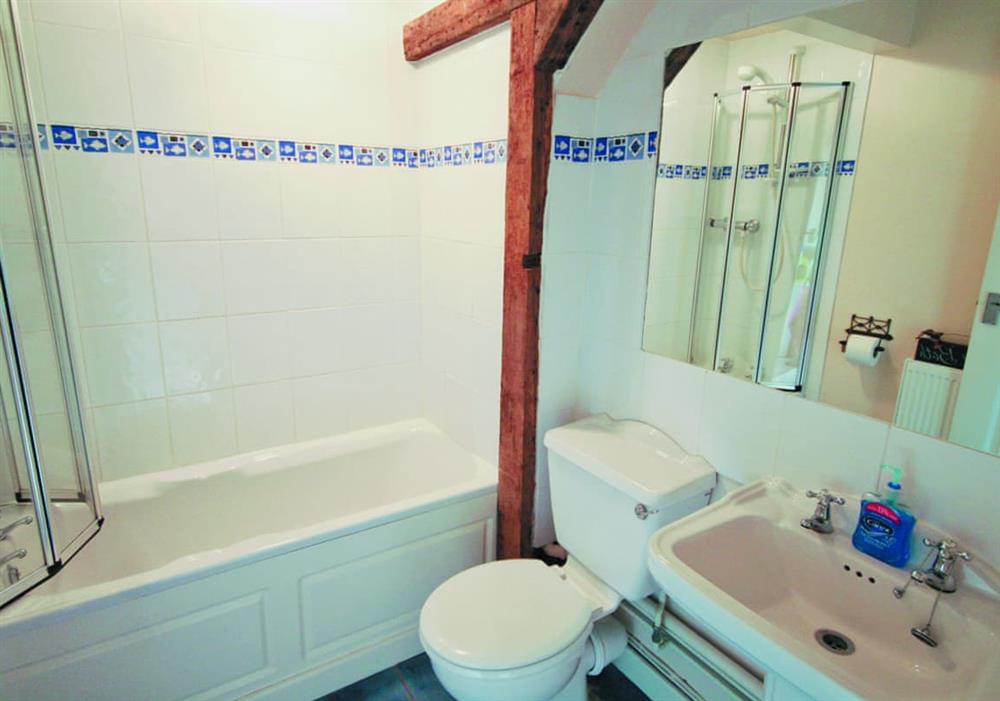 Bathroom at Rustic Barn in Over Haddon, near Bakewell, Derbyshire