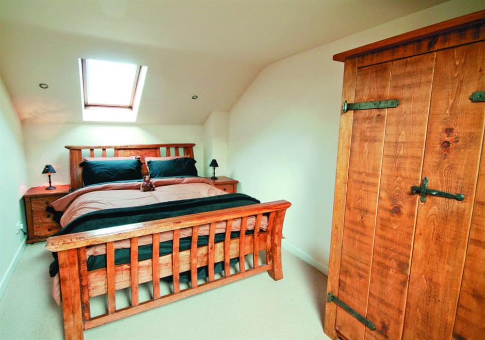 Double bedroom at Rustic Barn in Over Haddon, near Bakewell, Derbyshire