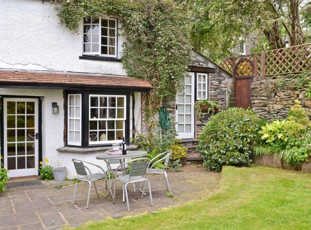Garden at Rustic Cottage in Bowness-on-Windermere, Cumbria