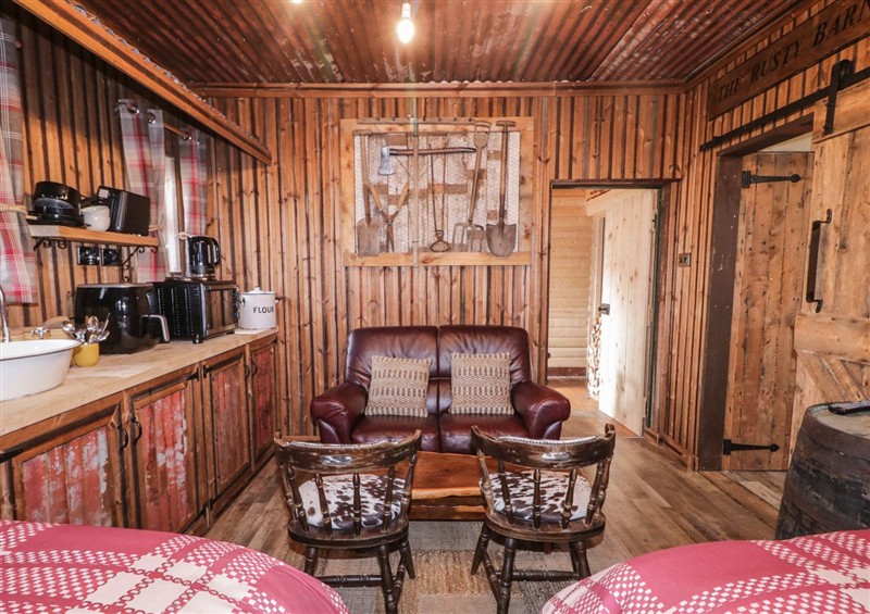One of the bedrooms at Rusty Barn, Castlerock