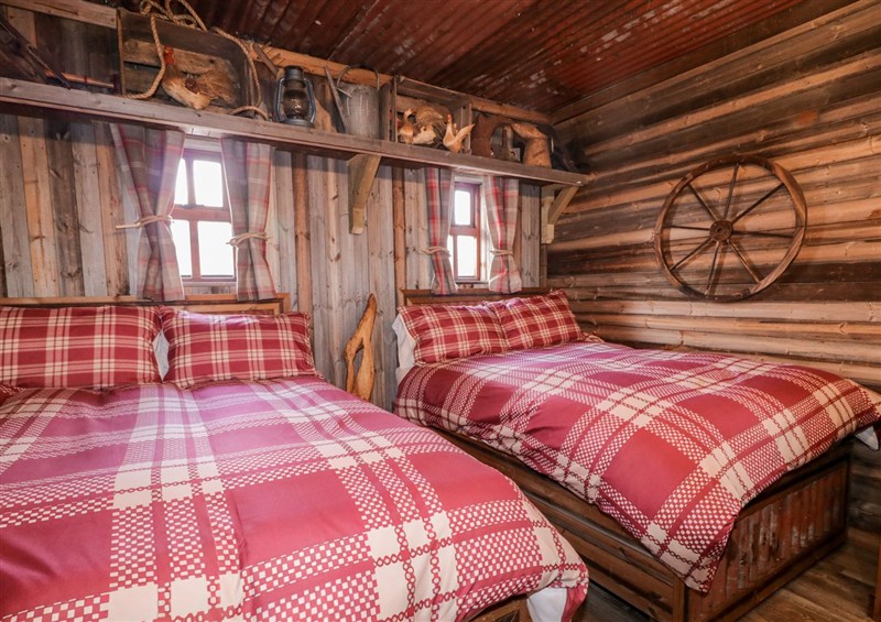 This is the bedroom at Rusty Barn, Castlerock