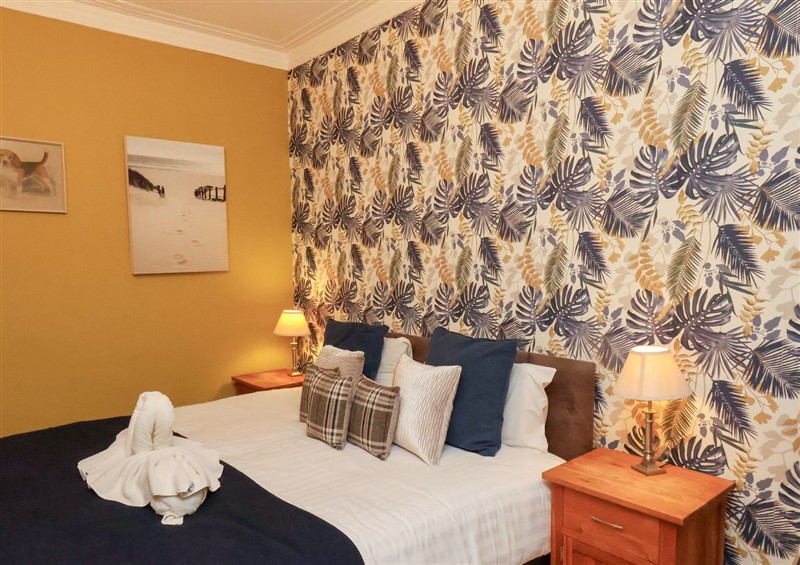 One of the bedrooms at Rutland Grange, Filey