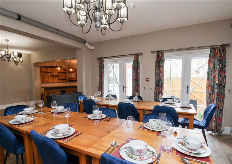 The dining area at Rutland Grange, Filey