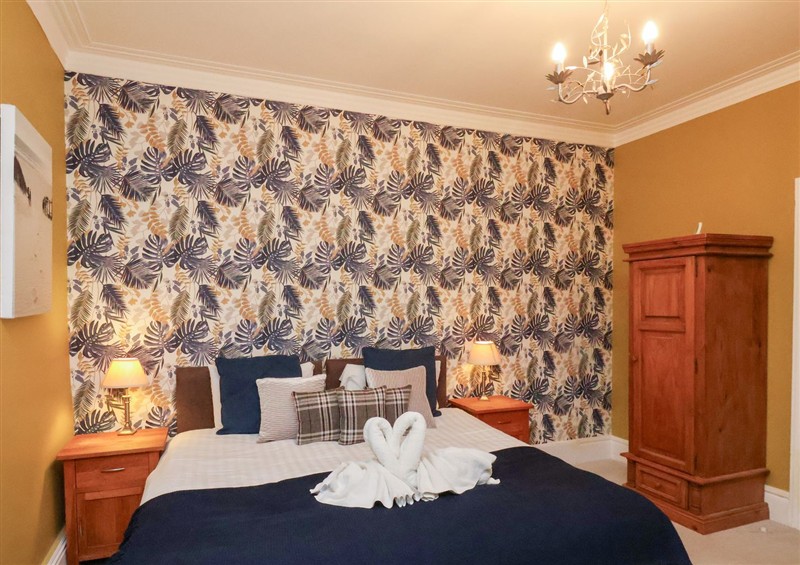 This is a bedroom at Rutland Grange, Filey