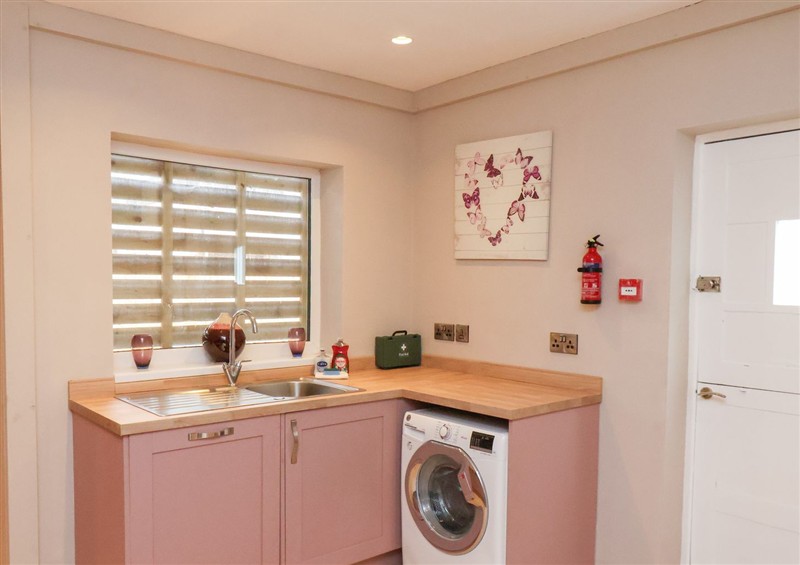 This is the kitchen at Rutland Grange, Filey