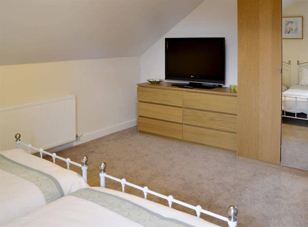 Twin bedroom at Ryandale in Longhirst, near Morpeth, Northumberland