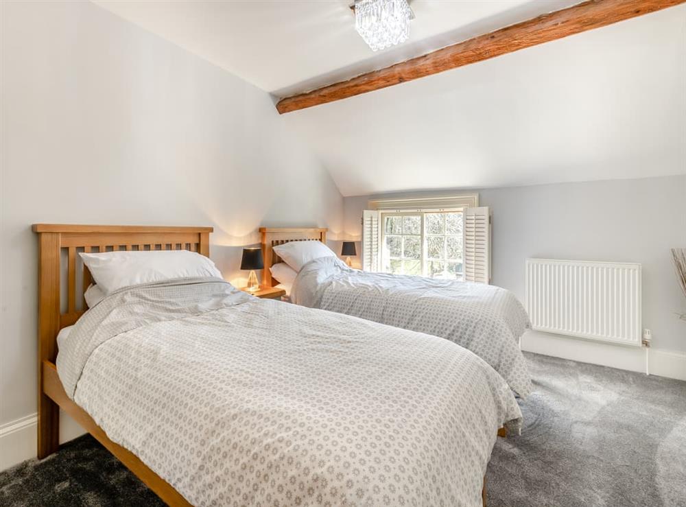 Twin bedroom at Ryburn House in Thornton-Le-Dale, near Pickering, North Yorkshire