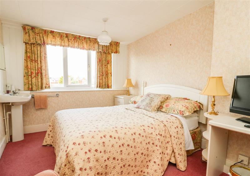 One of the bedrooms at Ryburn Lodge, Bridlington