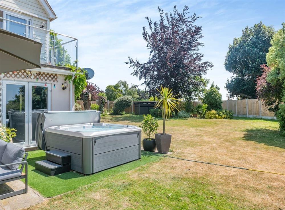 Hot tub at Rydal House in St Osyth, near Clacton-on-Sea, Essex