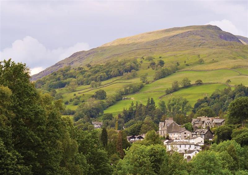 The area around Rydal View Cottage
