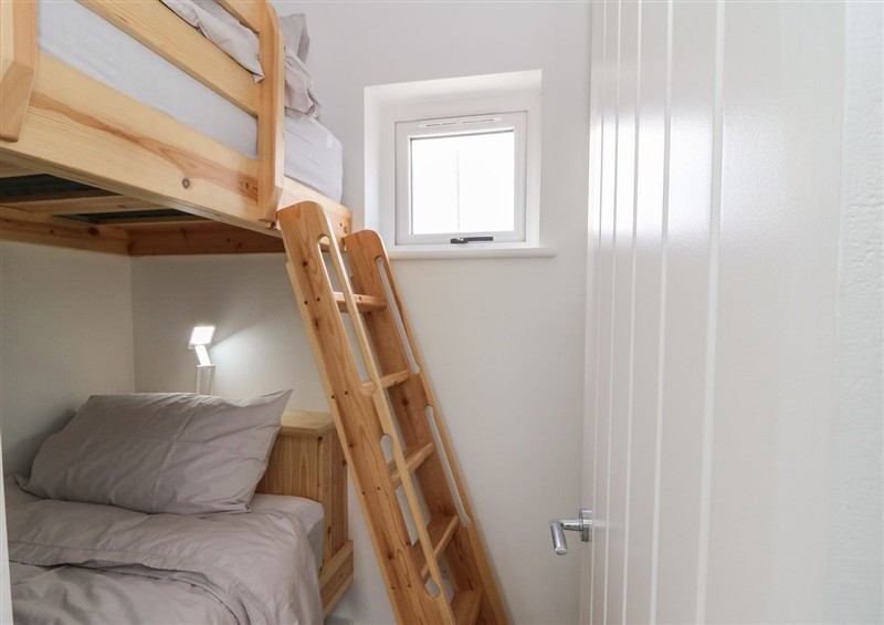 One of the bedrooms at Rydlan, Near Borth