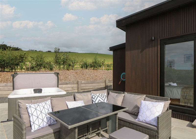 Relax in the living area at Rydlan, Near Borth