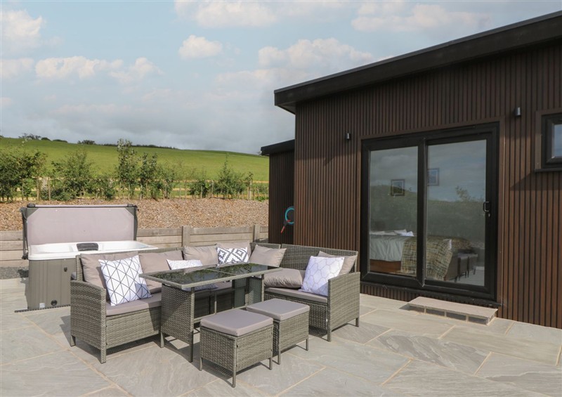 The living area at Rydlan, Near Borth