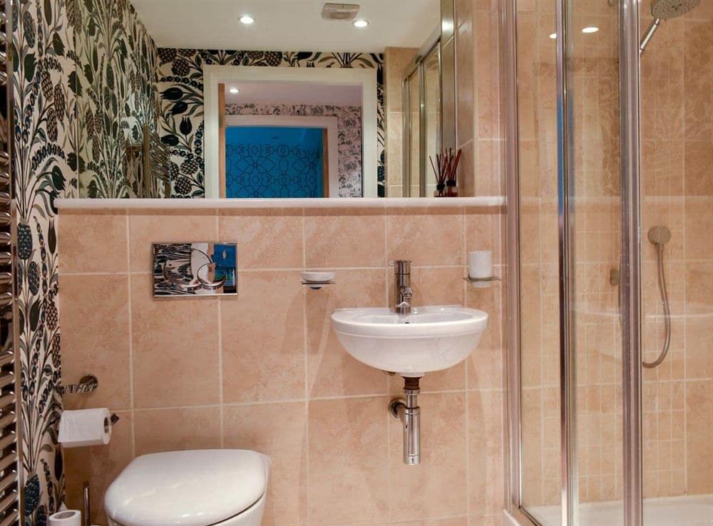Shower room at Rye Meadows in Carnforth, Lancashire