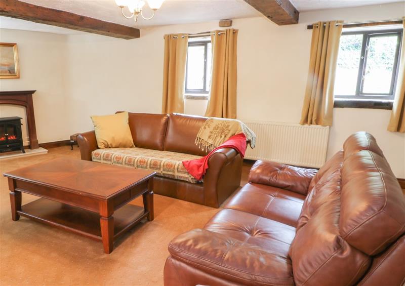 Enjoy the living room at Ryecroft Barn, Glusburn near Cross Hills