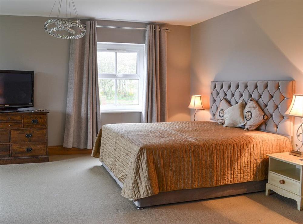 Double bedroom at Ryelands House in Potterhanworth, near Lincoln, Lincolnshire
