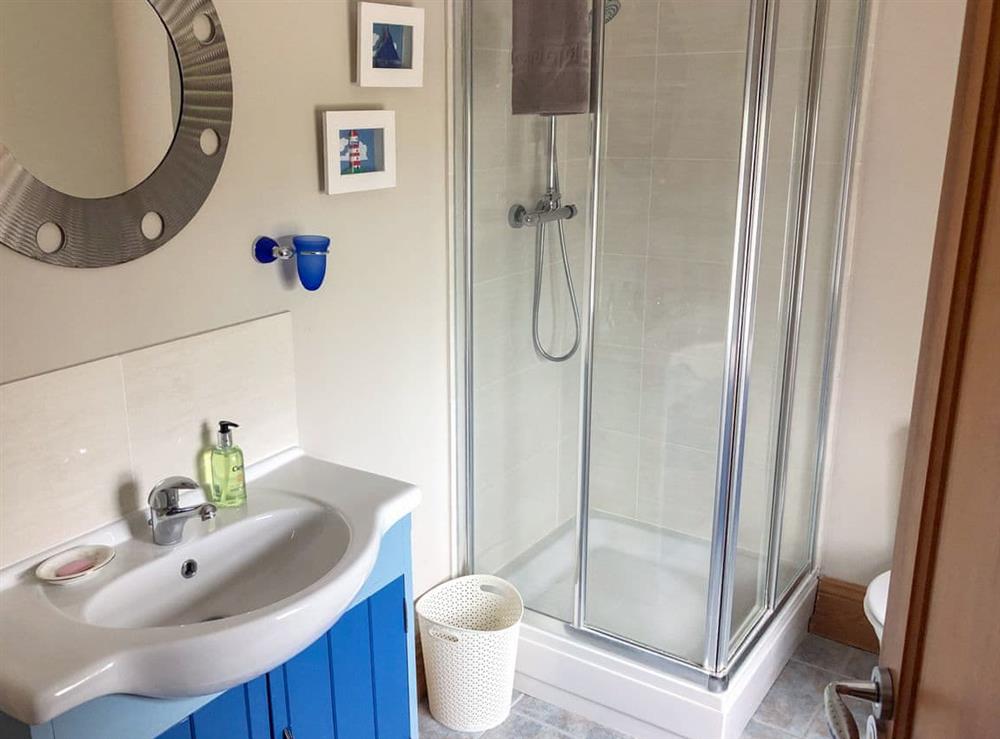 Shower room at Ryelands House in Potterhanworth, near Lincoln, Lincolnshire