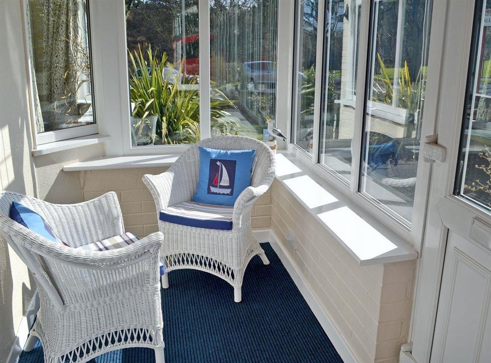 Quaint conservatory at Ryndle Corner in Scarborough, North Yorkshire