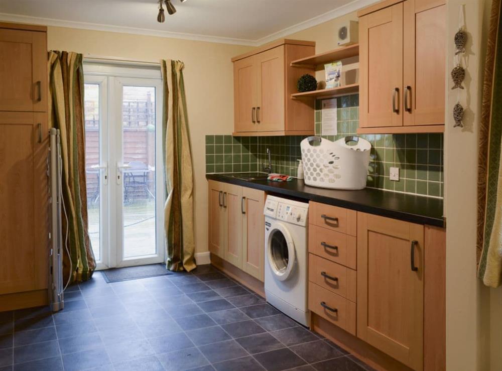 Utility room at Ryndle Corner in Scarborough, North Yorkshire