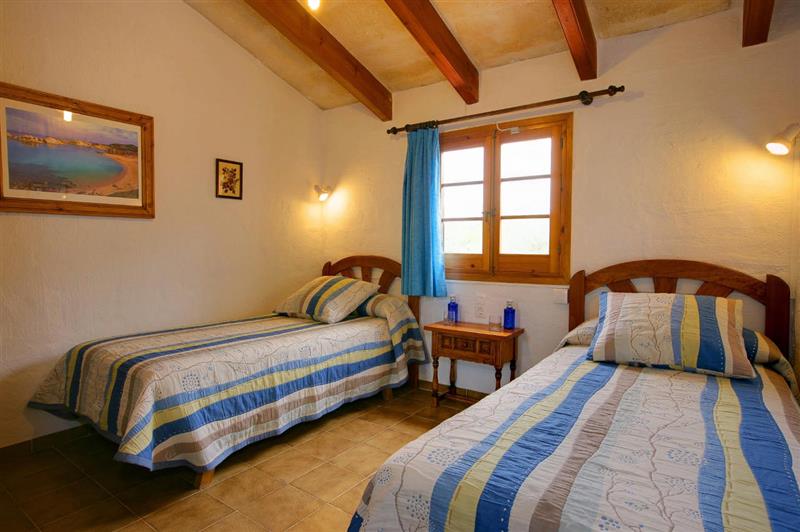 Twin bedroom at Sa Mosquera, Ciutadella Area, The-Balearic-Islands