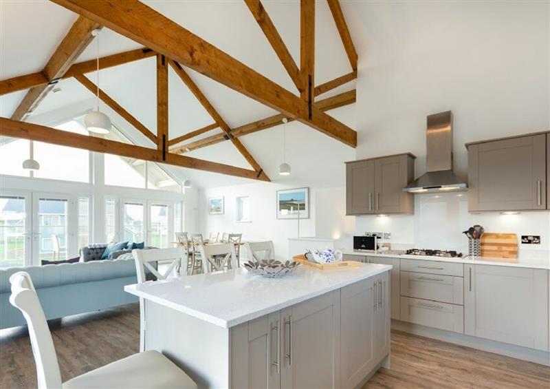 This is the kitchen at Sable Sands, Beadnell