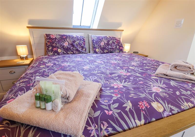 This is the bedroom at Saddle Rack Cottage, Fulstow