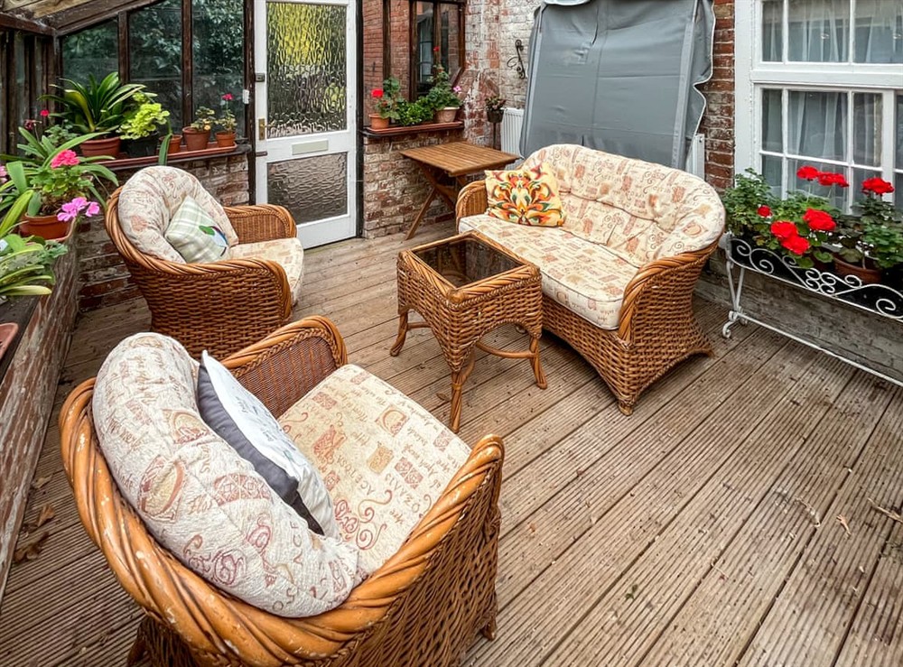 Sun room at Saddle Room in Louth, Lincolnshire