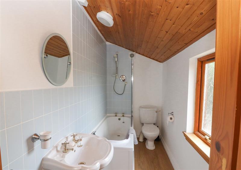 This is the bathroom at Saddleback Lodge, Yanwath near Penrith