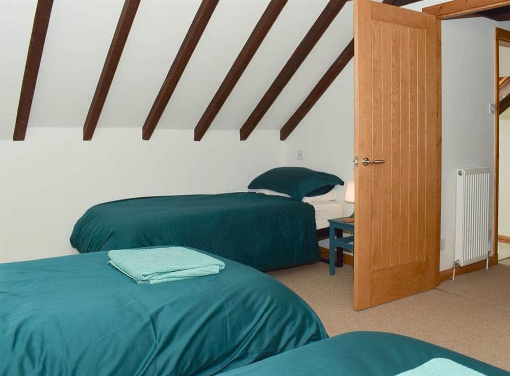 Triple bedroom at Saddlers Cottage in Melrose, Roxburghshire