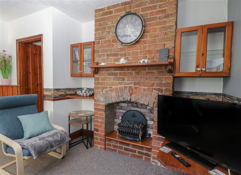 The living area at Saddlers Cottage, Weymouth