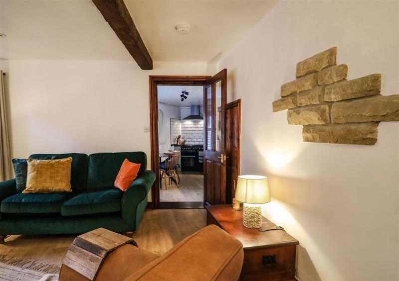 This is the living room at Saddlers Cottage, Wirksworth