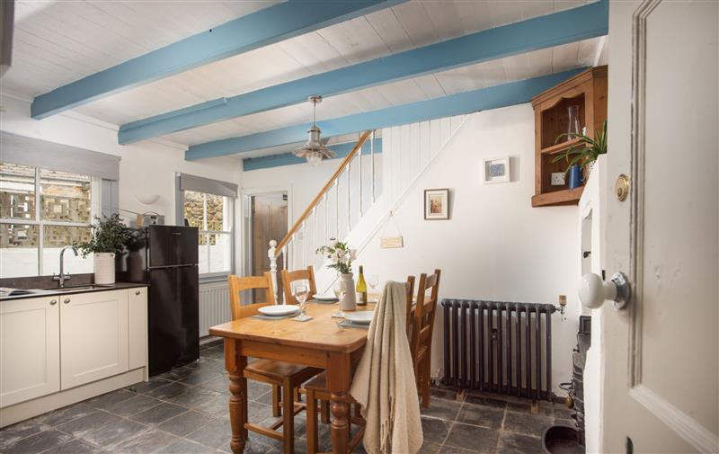 Kitchen at Saffron Cottage, Cornwall