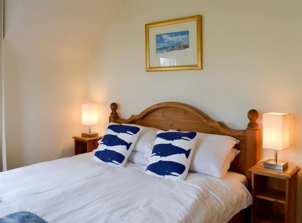 Double bedroom at Saffron in Portpatrick, near Stranraer, Wigtownshire