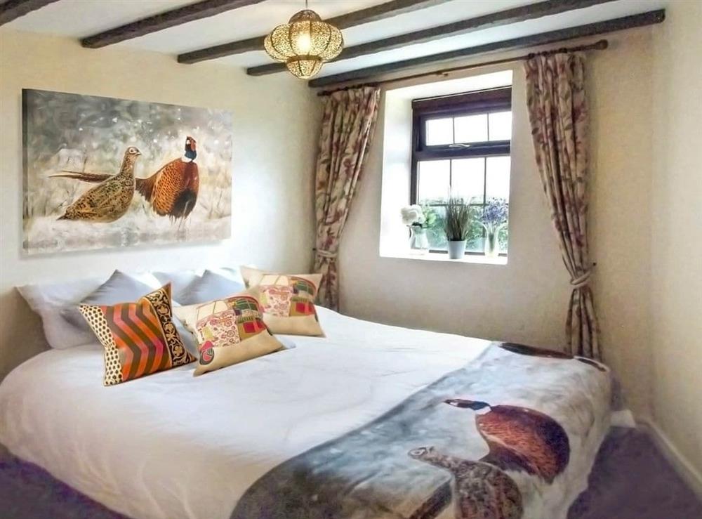 Ground floor double bedroom at Sage Cottage in Penmount, near Truro, Cornwall
