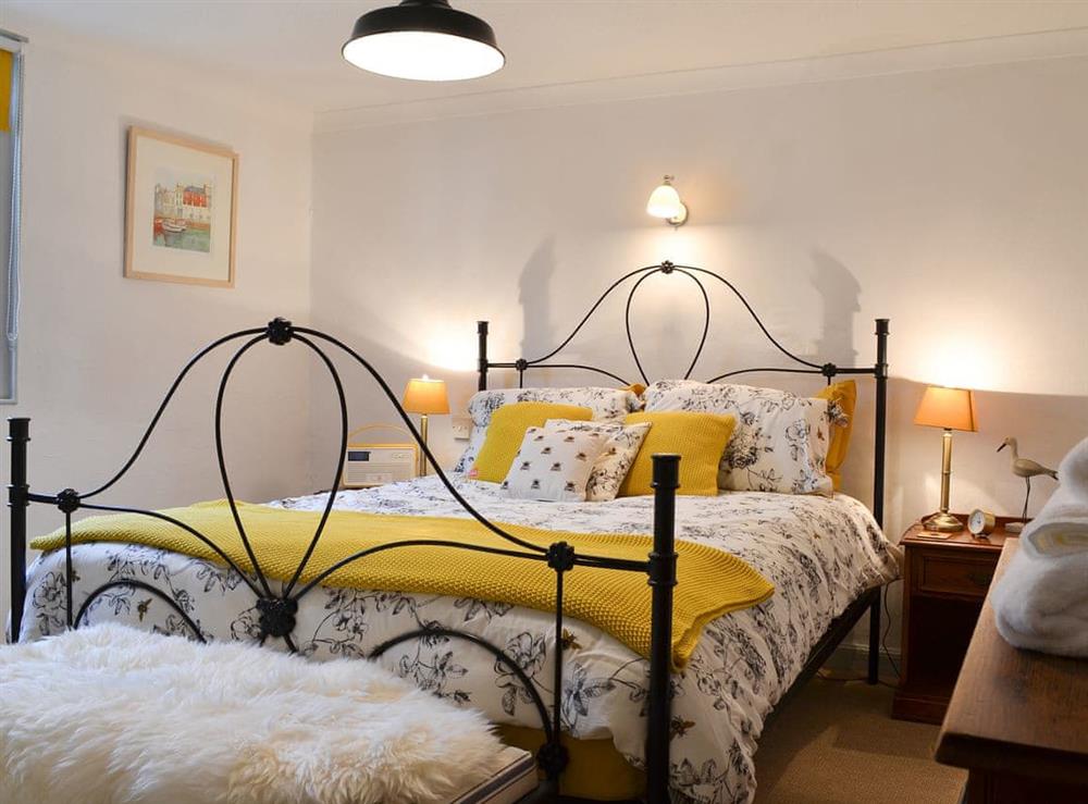 Welcoming and appealing double bedroom at Sage Cottage in St Columb Major, Cornwall