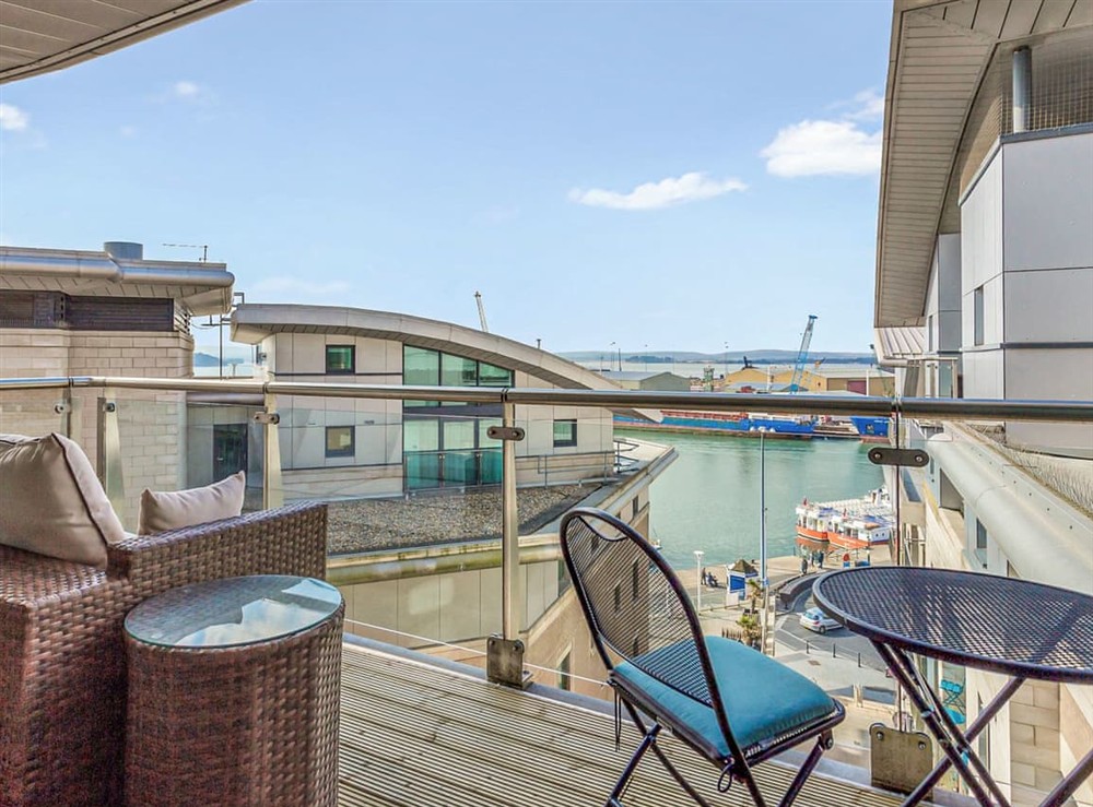 Balcony at Sail Away in Poole, Dorset