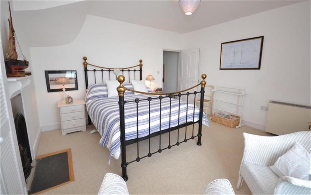 The double bedroom. at Sail Cottage in Beesands